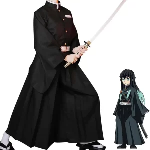 Anime Cosplay Costume Kimetsu No Yaiba Tokitou Muichirou Demon Killer Tokitou Muichirou Cos Halloween Costumes Cartoon Costume
