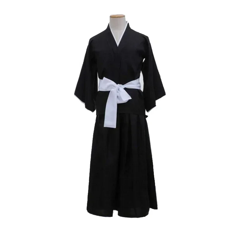 2025 Halloween Anime BLEACH Cos Costume Kuchiki Rukia Shinigami Cosplay Costume Wig Set Halloween for Woman Men Clothes - Image 3