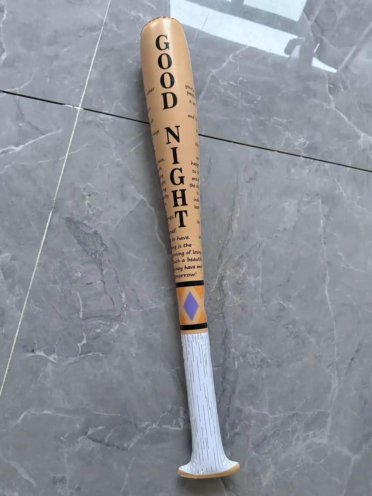 Big Baseball Bat The Clown's Girl 1:1 Cosplay Weapon Prop Soft PU Rubber Movie Role Play Halloween Cos Gift Safety 85cm