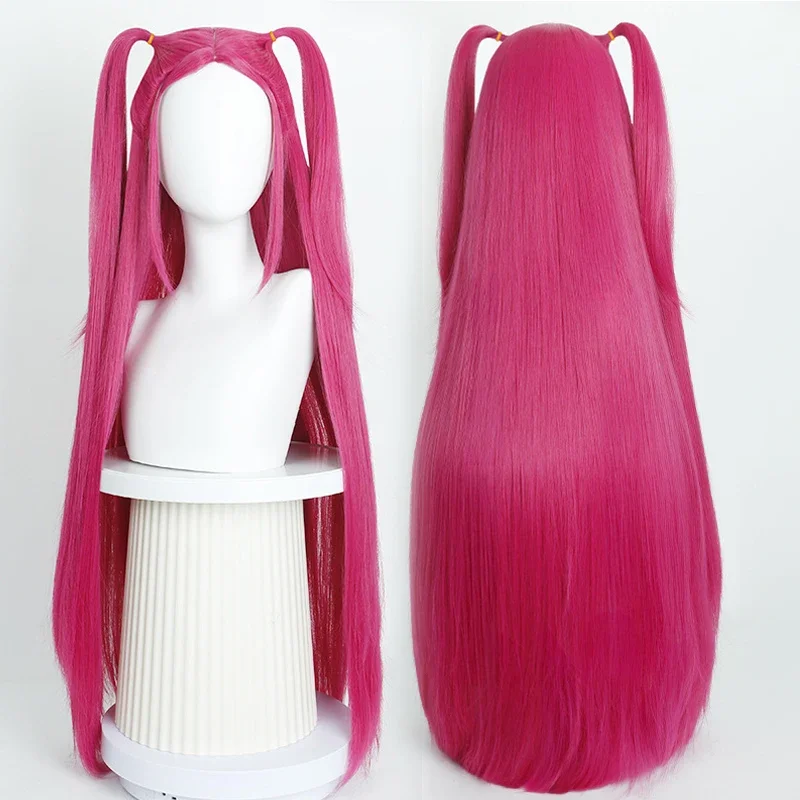 2025 Halloween Movie Kpop Cosplay Wig Mira Rumi Zoey Demon Hunters Purple Black Red Long Hair Heat Resistant Synthetic Wigs - Image 4