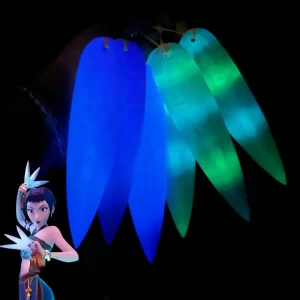 Kpop Demon Hunters Zoey Cosplay Lights Dart Weapons Roleplay Props for Girl Group Idol Halloween Carnival Costume Accessories